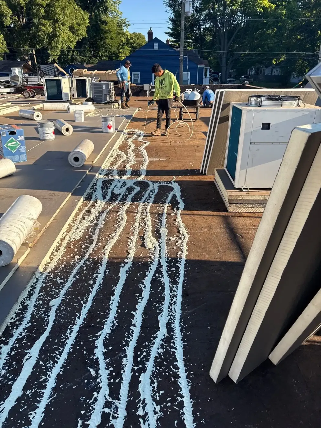 Membrane repair completed in Worthington